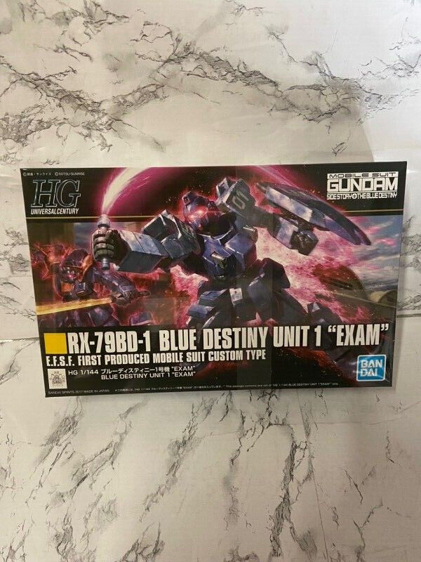 Gundam - 1/144 HGUC RX-79BD-1 Blue Destiny Unit 1