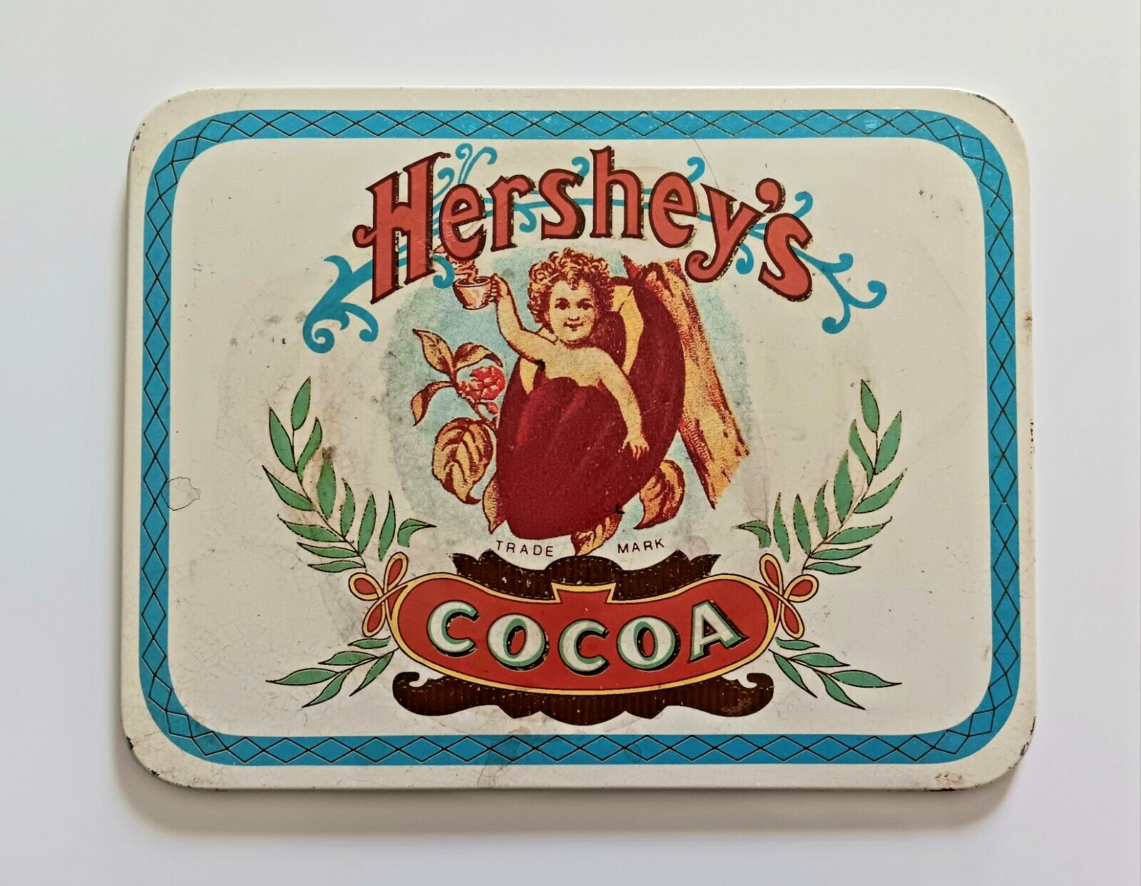 Vintage Hershey's Cocoa Metal Sign