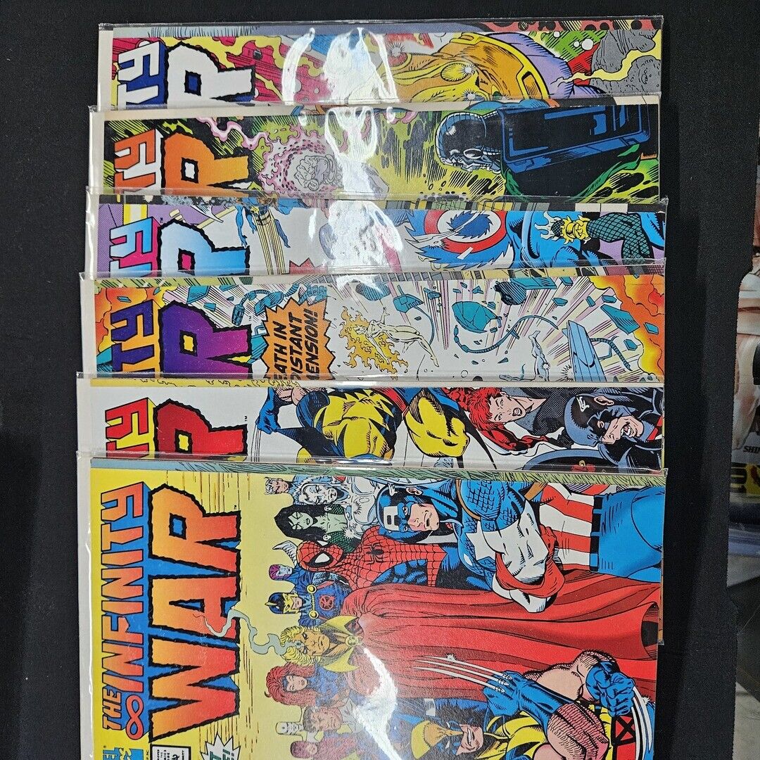 Infinity War 1-6 Set 1992 Marvel Comics C299