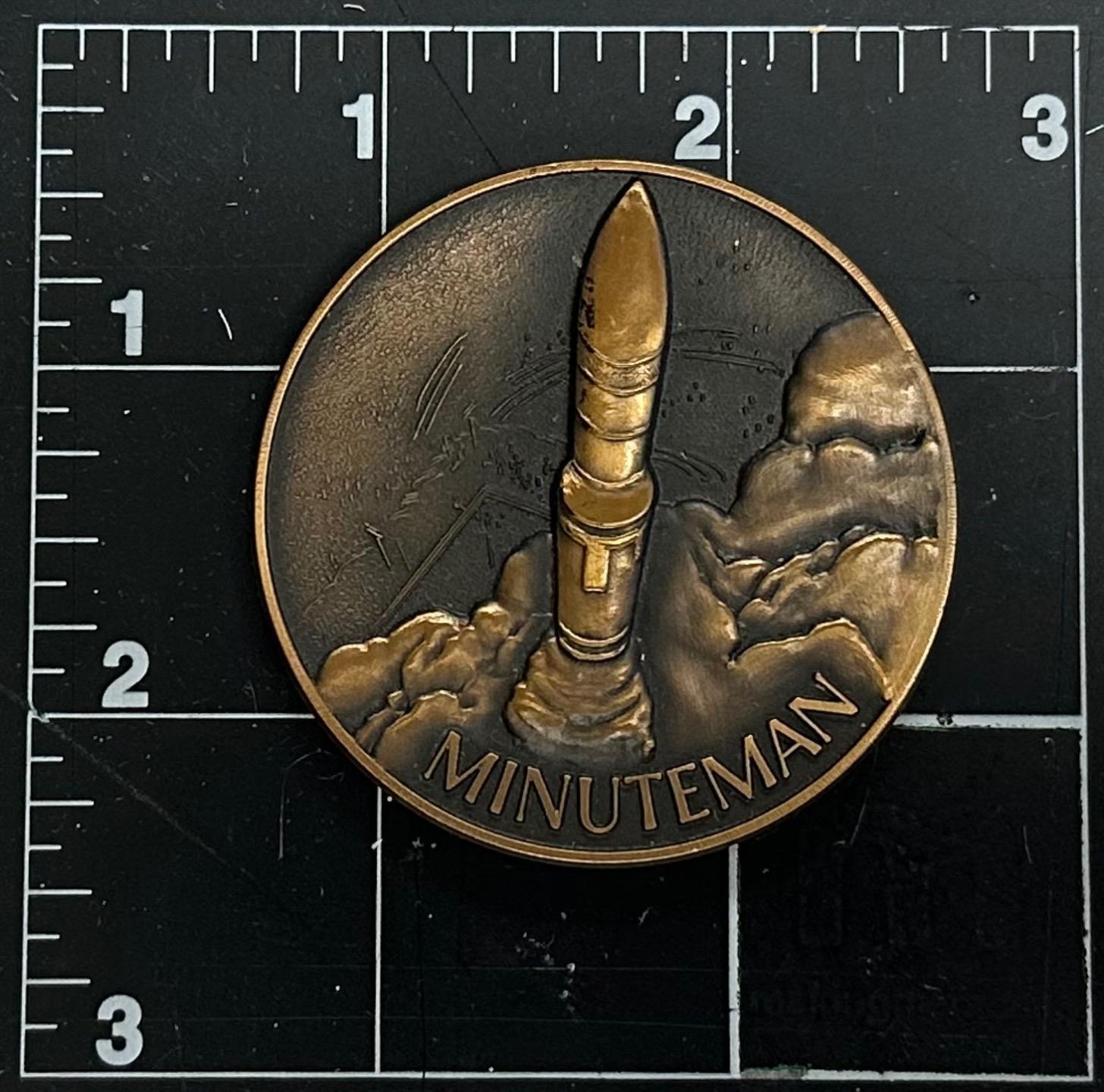 Great  BOEING Minuteman Missile Medallion