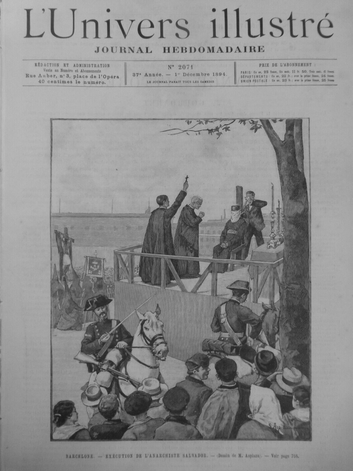 1879 1909 Anarchist Spain Attack Revolution 8 Newspapers Antique