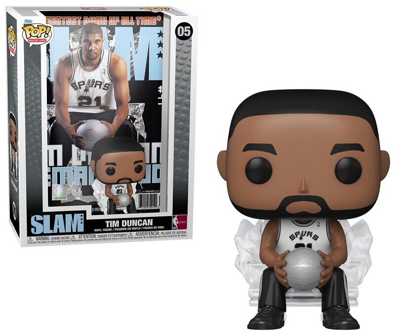Tim Duncan (San Antonio Spurs) Funko Pop NBA SLAM Cover