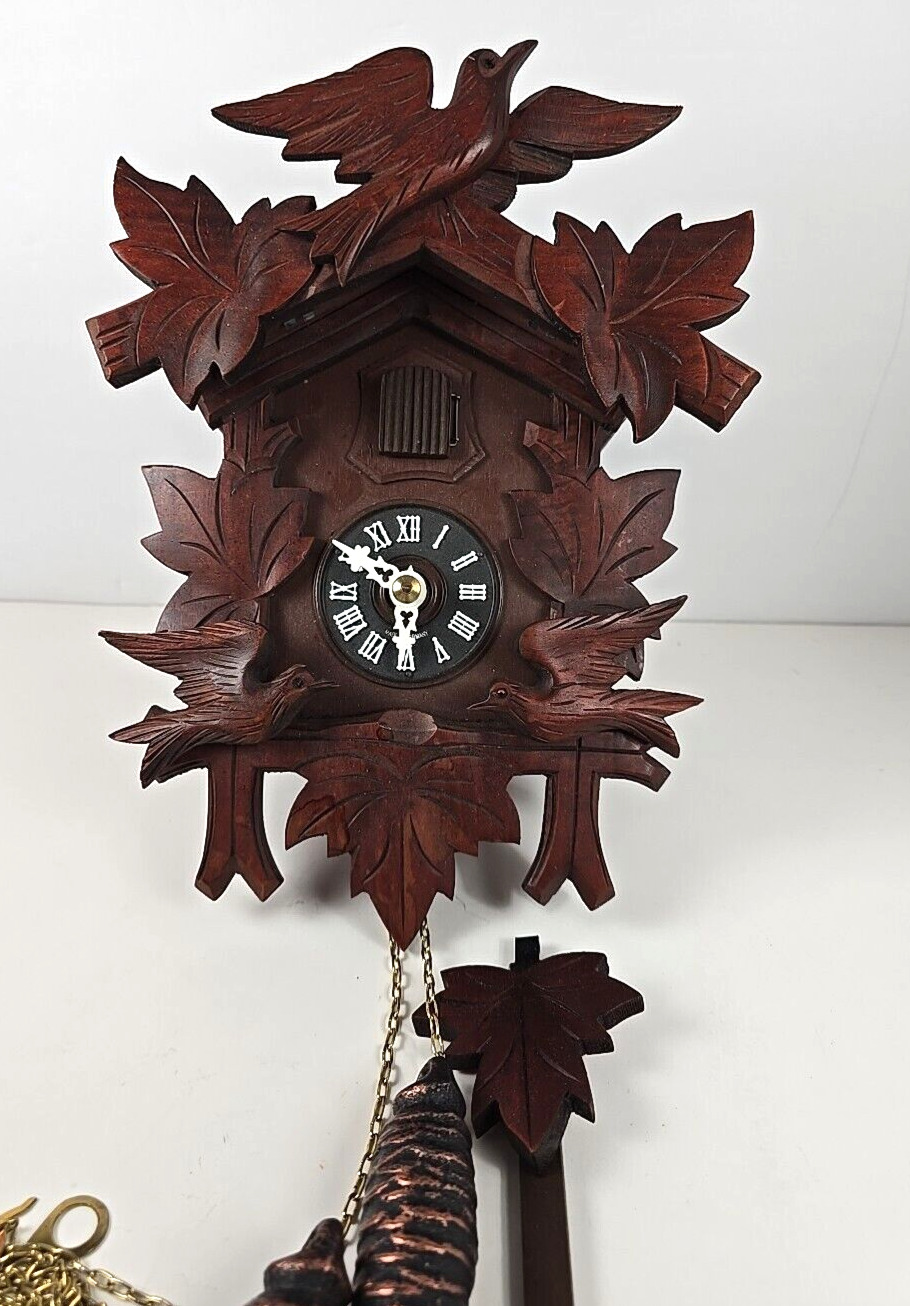 Vintage Hubert Herr Cuckoo Clock - Made In Germany 
