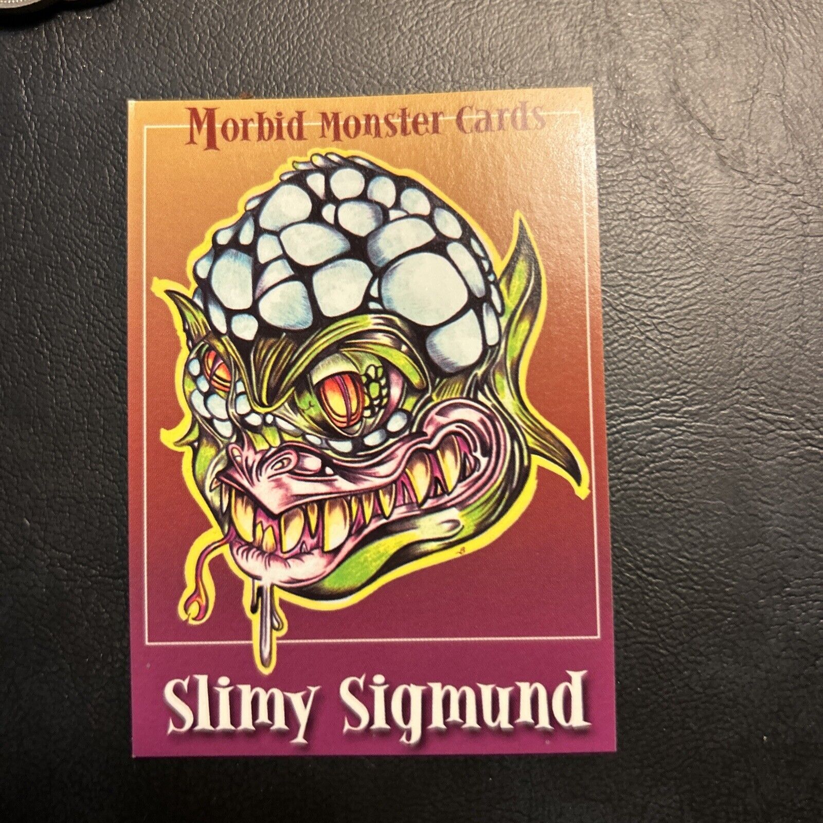 Jb2 Morbid Monster Nostalgicards ￼1999￼ #38 Slimy Sigmund