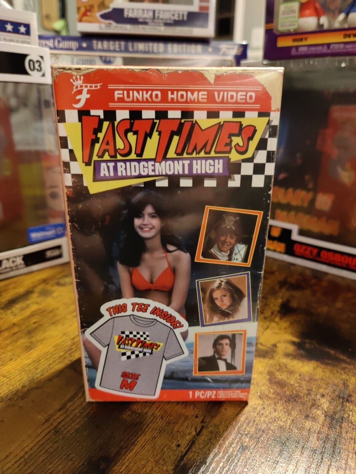 Brand New Sealed Funko Tee Fast Time At Ridgemont High Home Video Size Medium