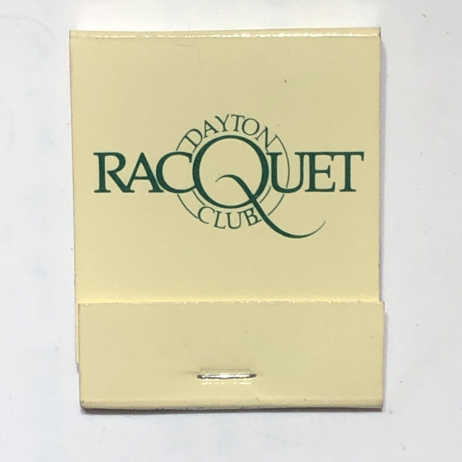 Dayton Racquet Club Racquetball Dayton Ohio Match Book Matchbook