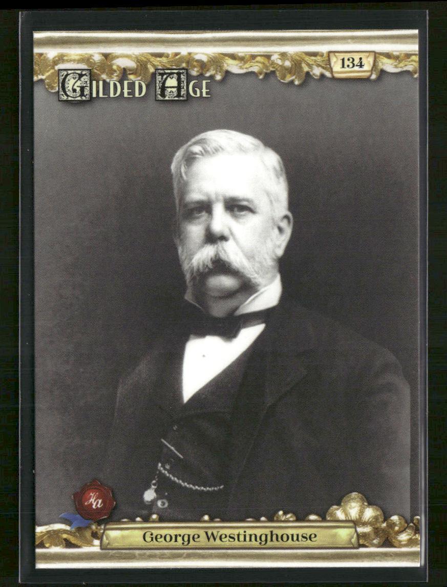 2023 Historic Autographs Gilded Age #134 George Westinghouse
