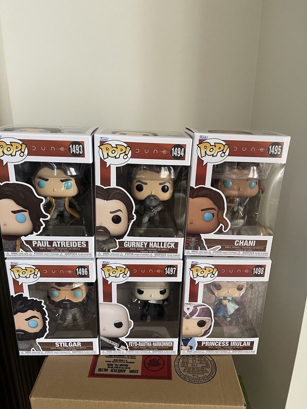 FUNKO POP Dune 2 Complete Set Of 6 - Brand New - Ships Now - In Stock