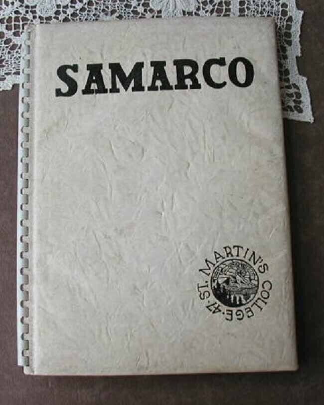 1947 St Martin’s College Yearbook Annual Samarco Lacey WA Men Benedictine