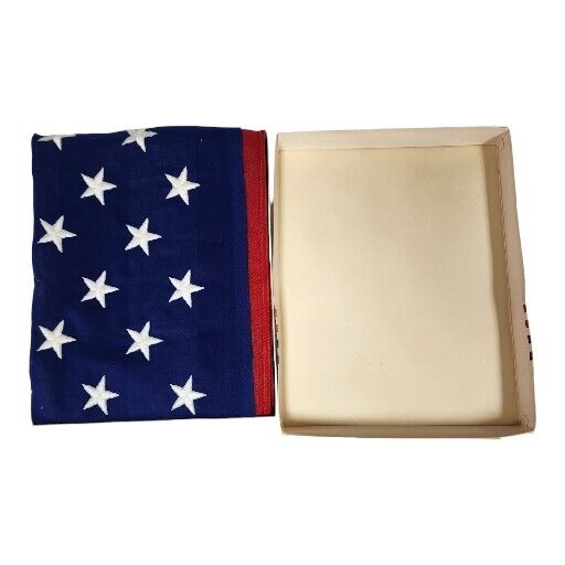 Dettras Everwear Bunting 3\'x5\' 50 Star US American Flag Distress Sewn Cotton