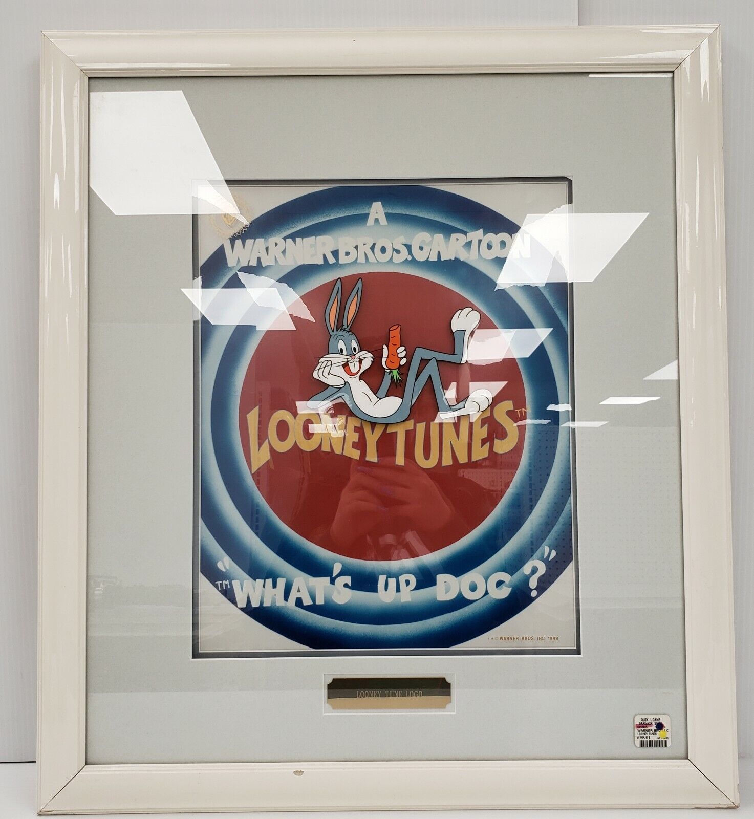 (I-2706) Warner Brothers Looney Tunes Logo Photo - 1989