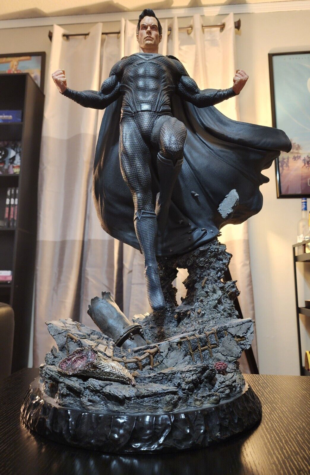 Superman Black Suit Weta Workshop Zack Snyder’s Justice League 1/4 Scale