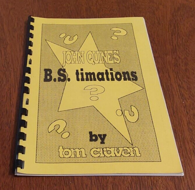 John Quines B.S. timations by Tom Craven; Craven, Tom, 1990 - Magic Book
