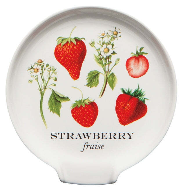 Vintage Strawberries Spoon Rest