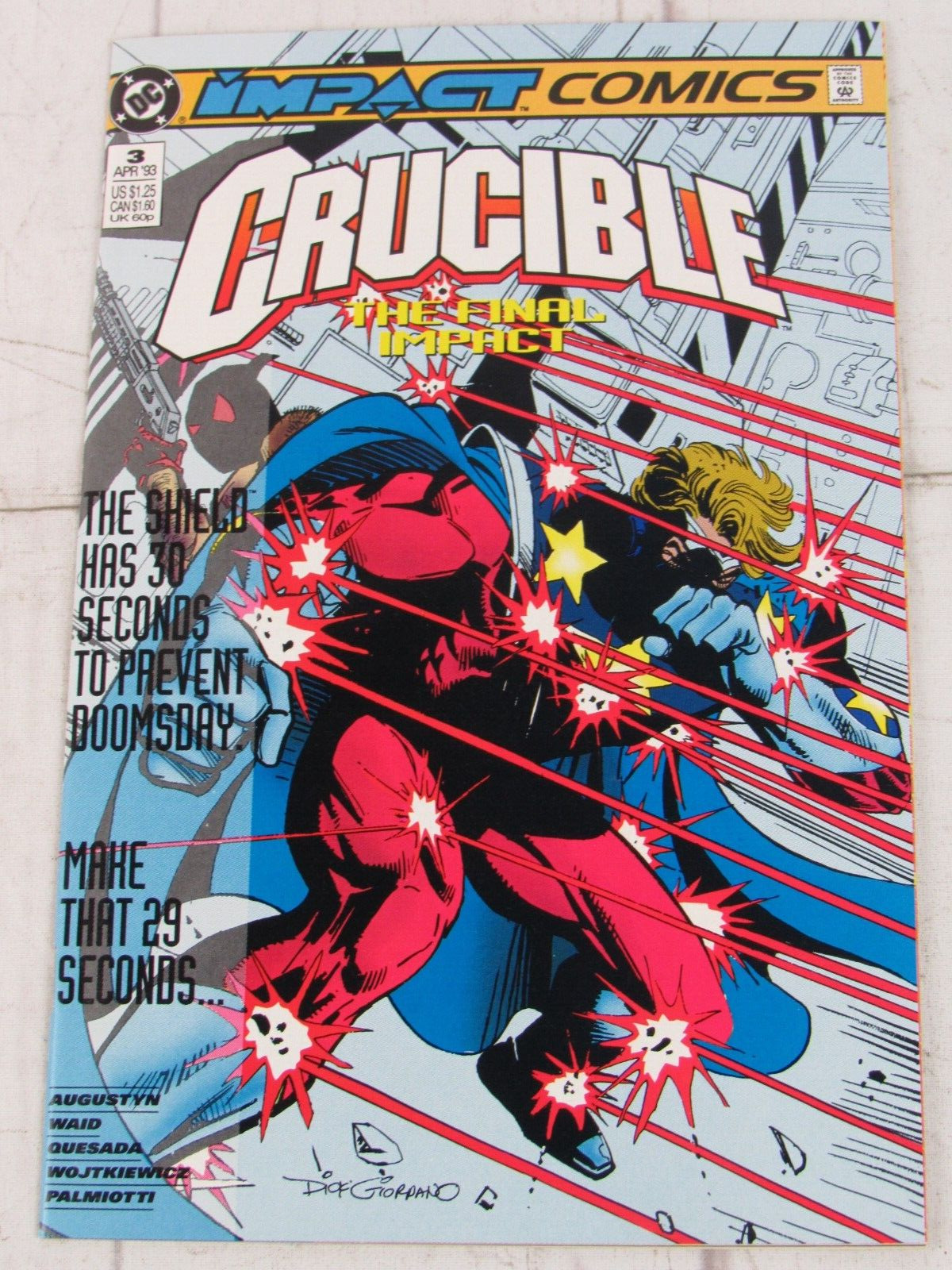 Crucible #3 Apr. 1993 DC Comics