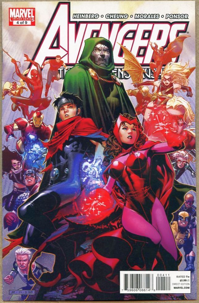 Avengers The Children\'s Crusade #4-2011 vf- 7.5 Doctor Doom Scarlet Witch