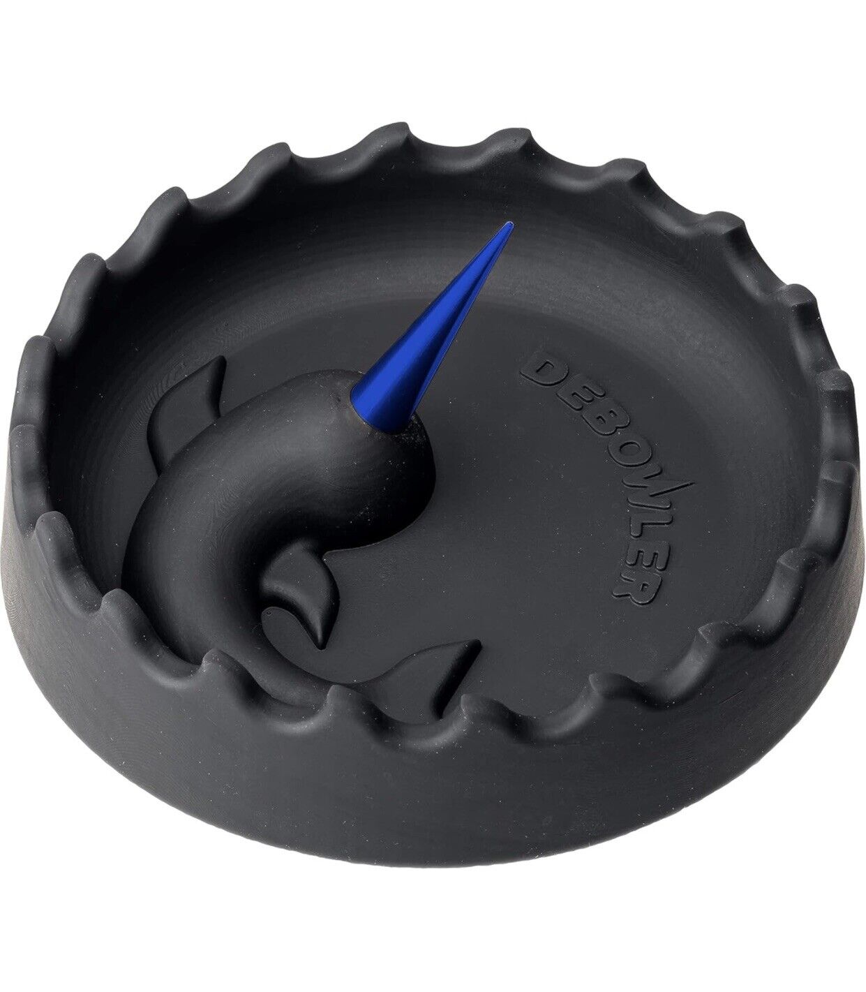 Debowler Narwhal Silicone Ashtray - BLUE