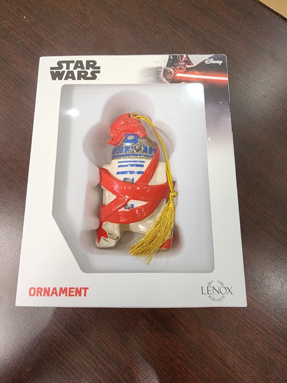 Lenox R2D2 Star Wars Christmas Ornament  2022 894191 NIB Collectible Gift