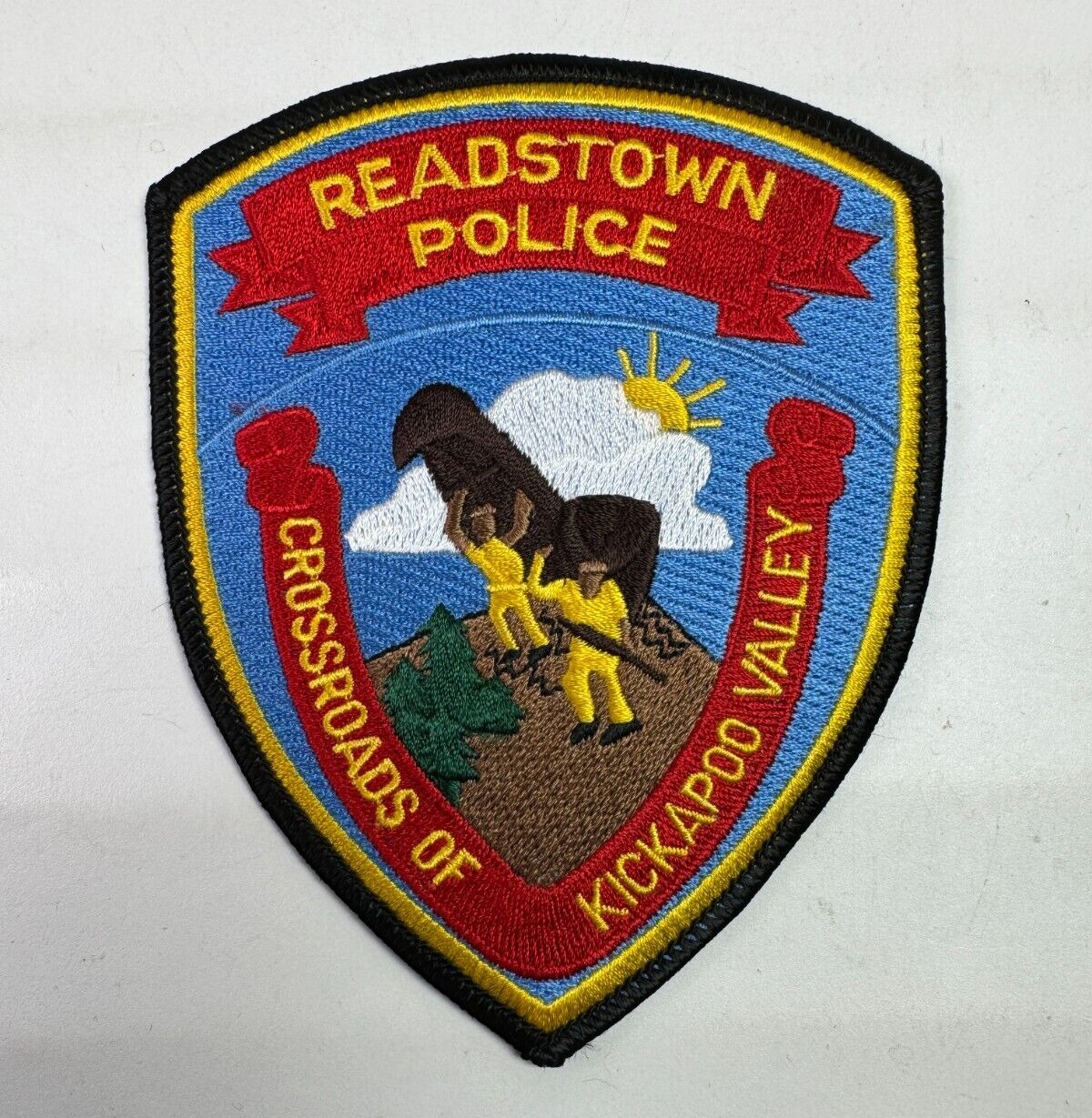 Readstown Police Wisconsin Vernon County Crossroads of Kickapoo Valley Patch R2