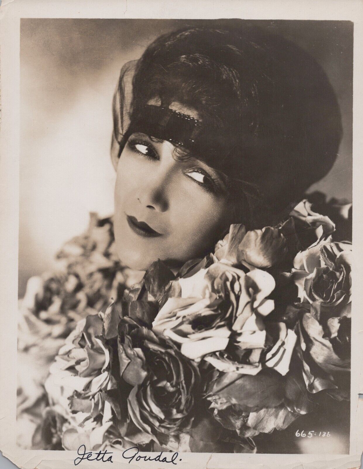 Jetta Goudal (1920s) Original Vintage - Dutch Actress Silent Film Photo K 319