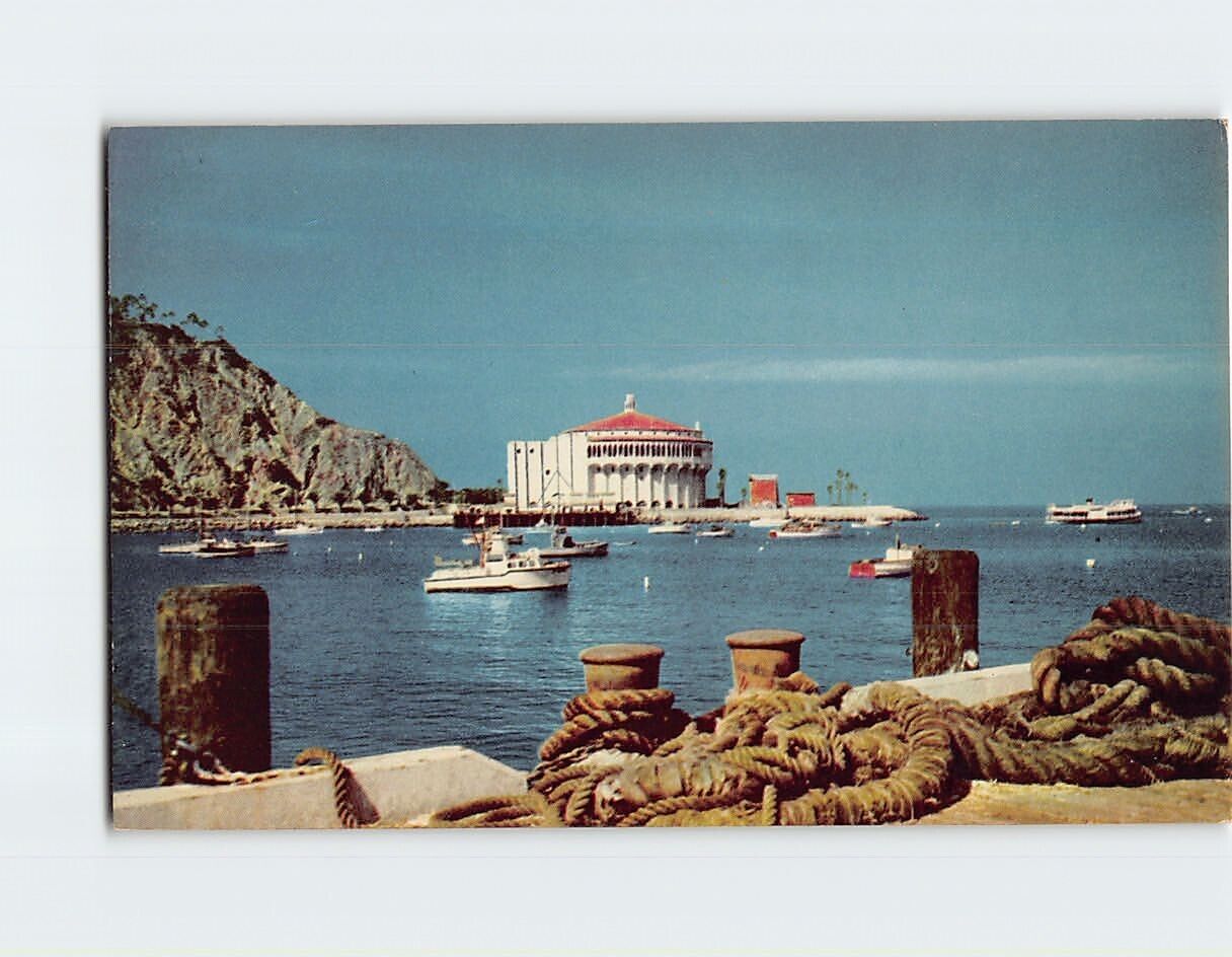 Postcard Scene on Catalina Island California USA