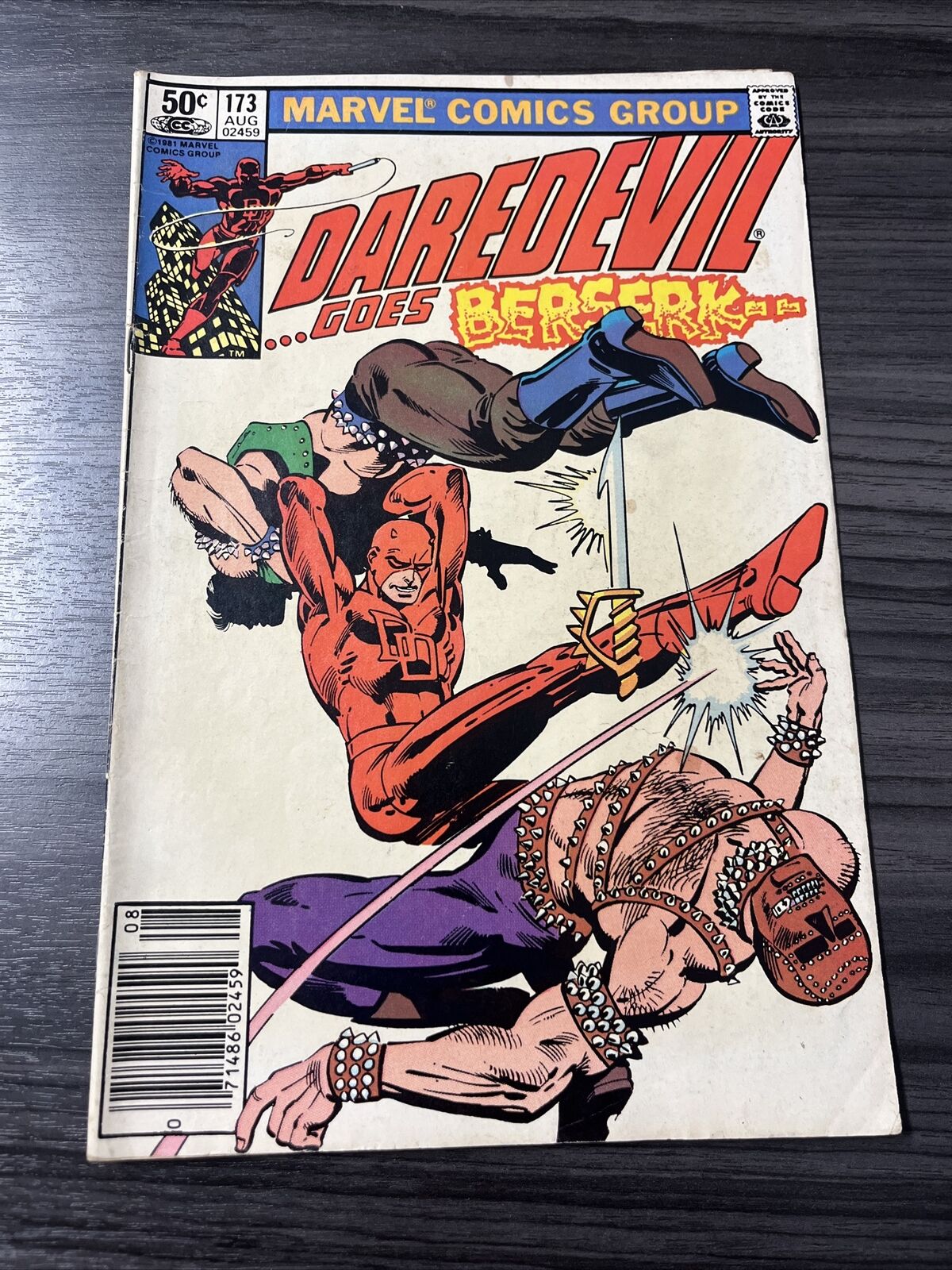 Daredevil #173 (08/81, Marvel) Frank Miller Daredevil