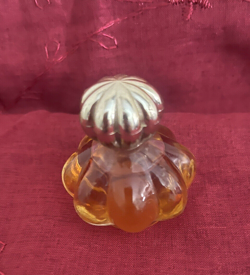 c1968 Avon Minuette Cotillion.5 oz Cologne Travel/Purse Size Pumpkin Bottle Rare