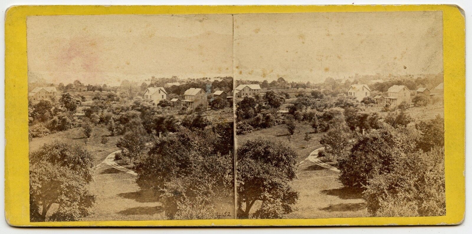 Cornwall New York Hudson River Vintage Stereoview Photo by Anthony