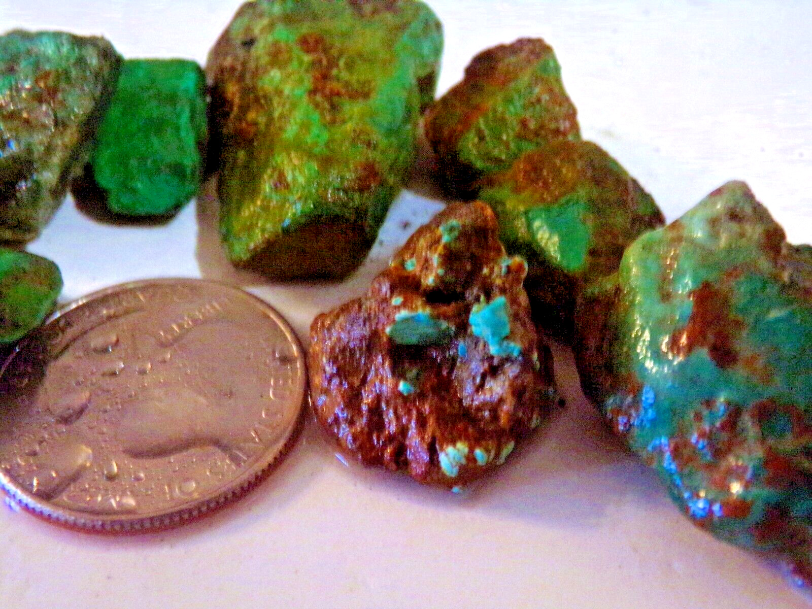 Turquoise Lone Mountain Area Northern Nevada Turquoise 85.6g Blue/Green NEVADA