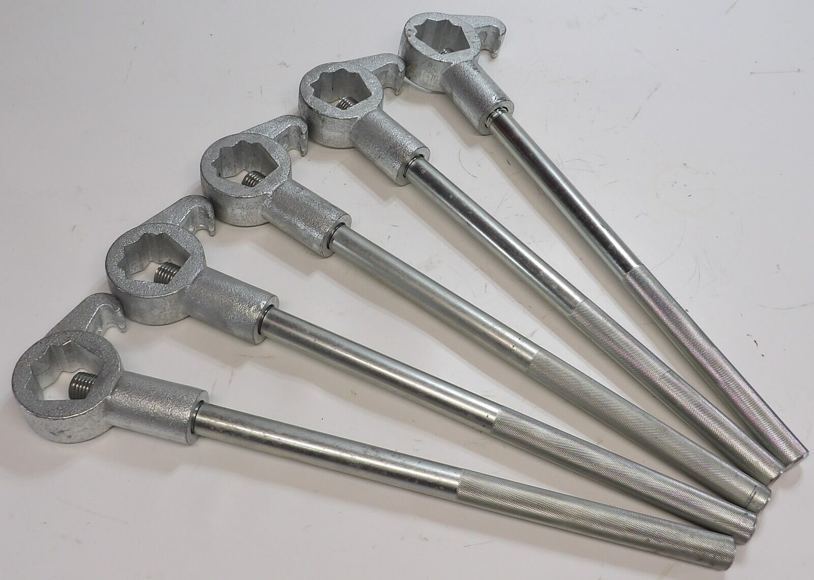 Lot Of 5 FE-31 Wilson & Cousins Adjustable Hydrant Wrench 1.5\