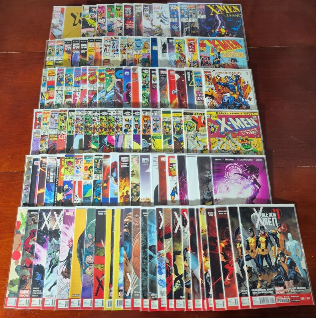 Huge Lot of 120 X-Men Comic Books (#1) Vintage Uncanny All New Adventures Marvel