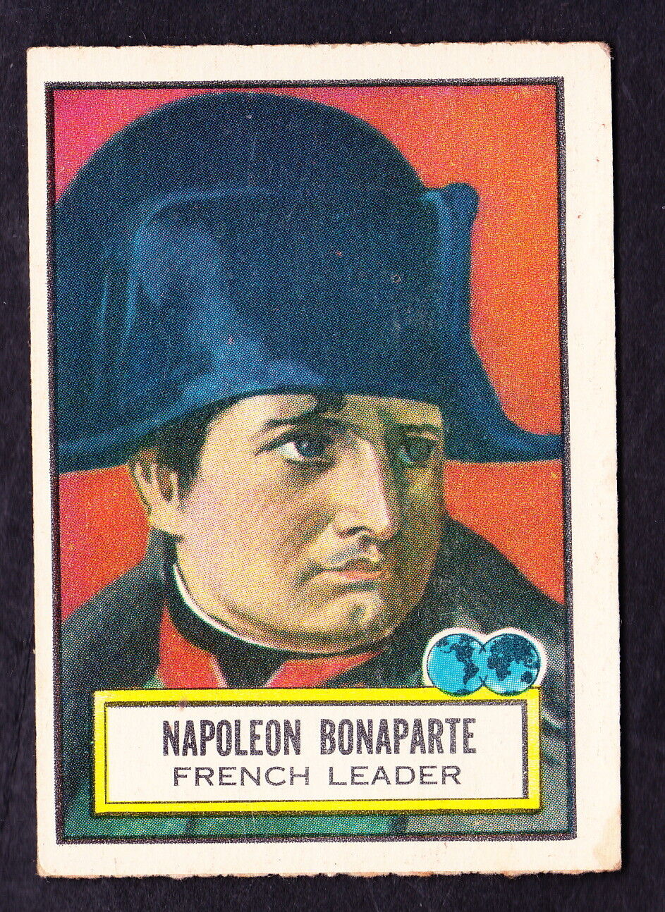 1952 TOPPS LOOK N SEE #67 NAPOLEON BONAPARTE FRENCH LEADER