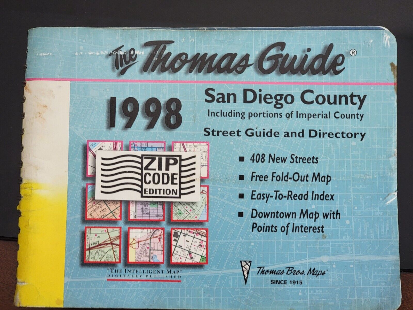 1998 San Diego County Thomas Guide