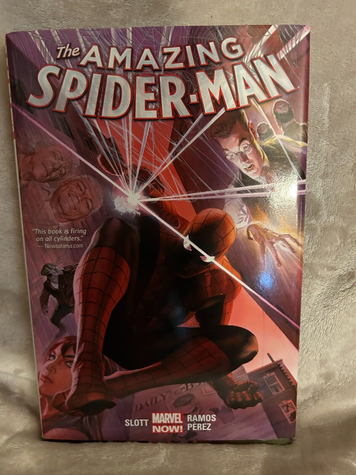The Amazing Spider-Man Vol. 1 (2016, Hardcover) Dan Slott Marvel Comics