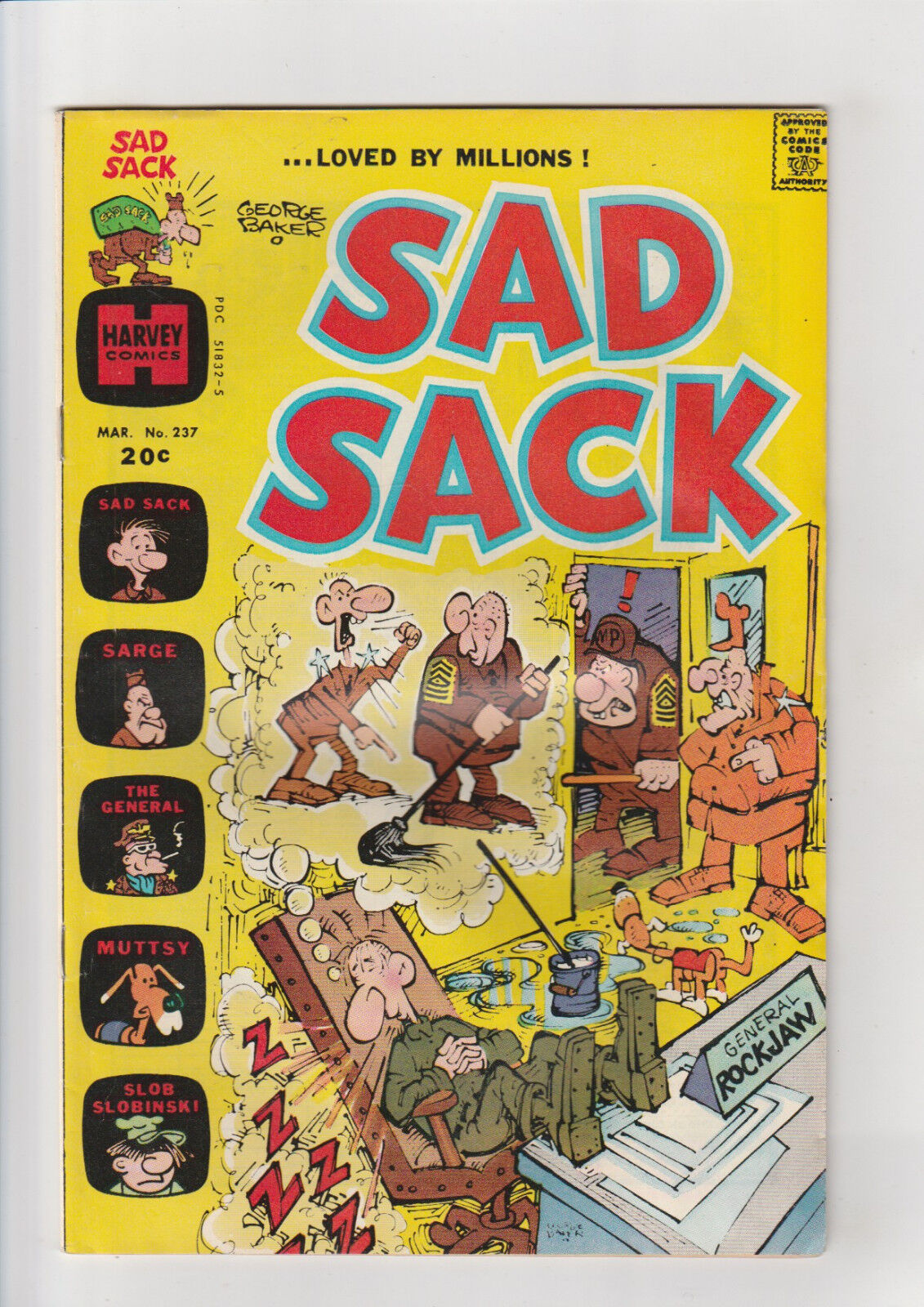 Sad Sack #237 G+ Harvey comic 1974 