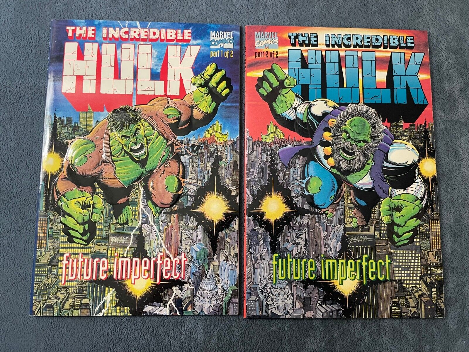 Incredible Hulk Future Imperfect #1-2 1992 Marvel Comics Key 1st Maestro VF+