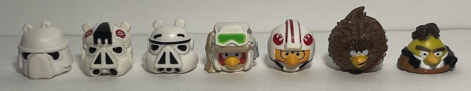 Angry Birds Star Wars Jenga Game Replacement Mini Figures Lot Hasbro 2012