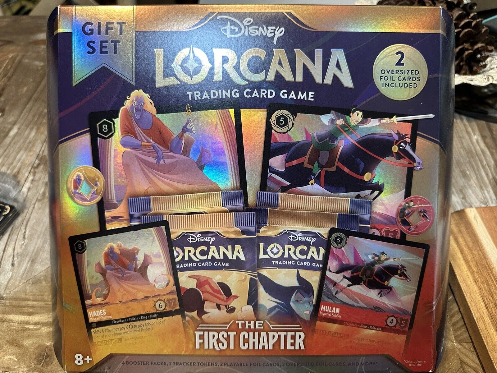 Disney Lorcana: The First Chapter Trading Card Game Gift Set