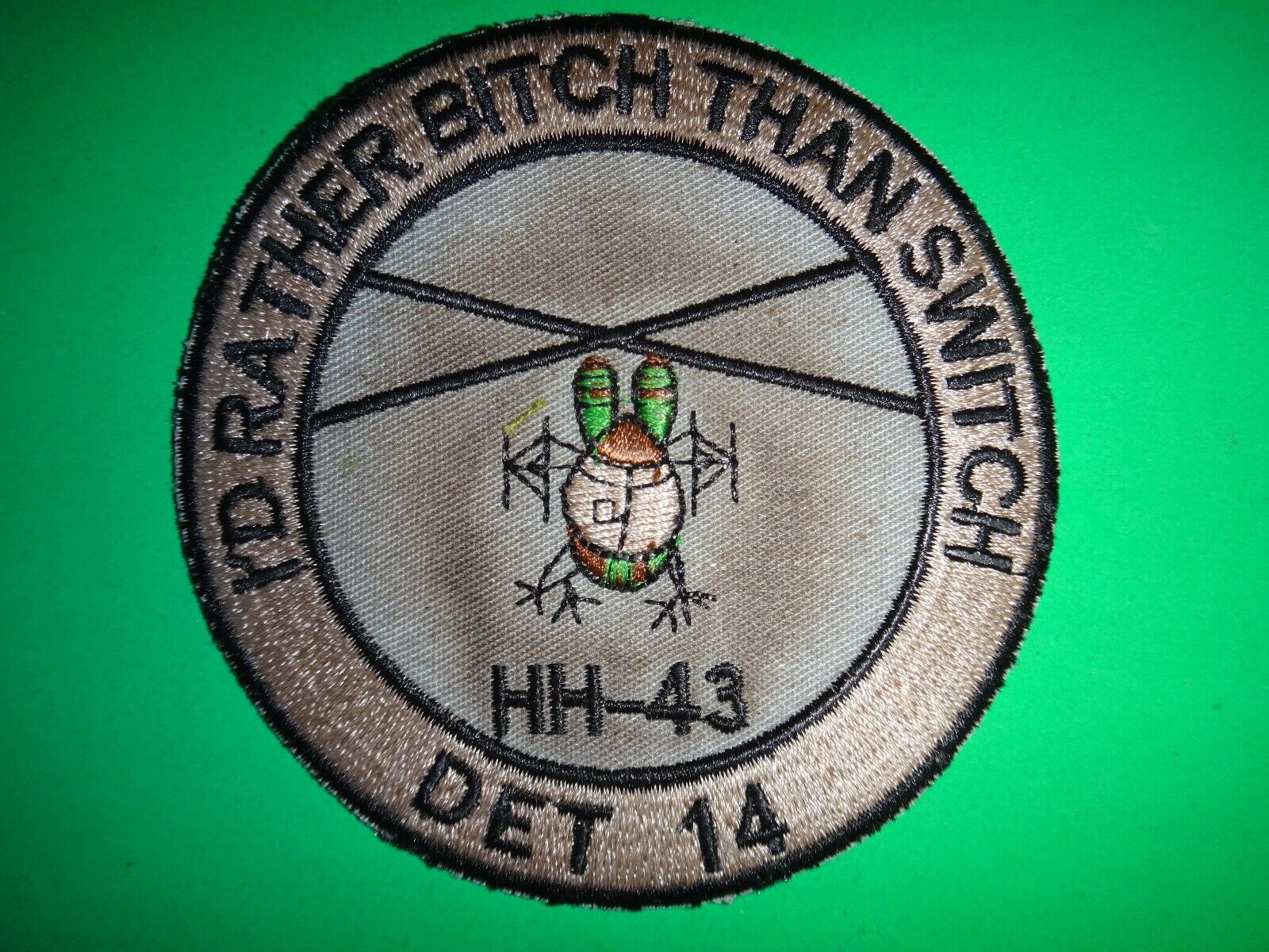 USAF 40th ARRS Detachment 14 HH-43 HUSKIE Patch From Vietnam War Era