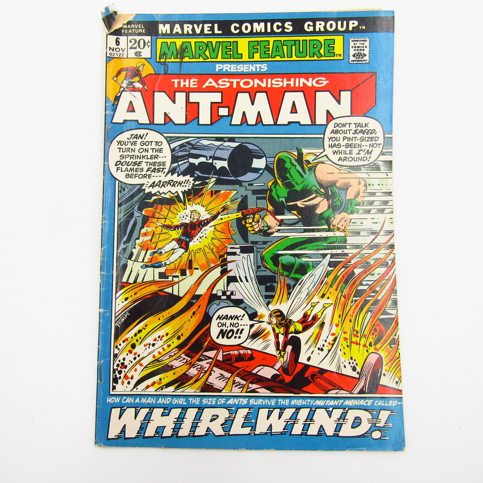 MARVEL FEATURE #6  1972 ASTONISHING ANT MAN Bronze Age Avengers Superhero Comic