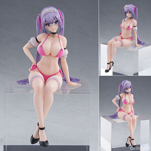PSL Mataro desktop maid Melty-chan non-scale Figure Anime 15cm Limited Japan