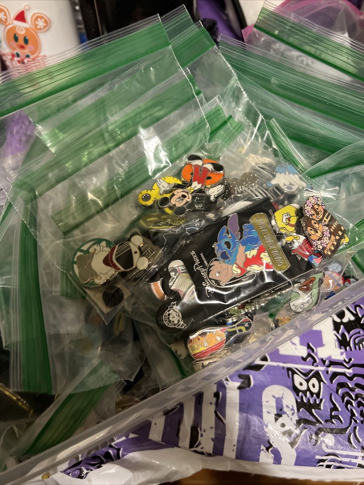 10 Mystery SCRAPPER Disney Pins COMPLETLY RANDOM GRAB BAGS