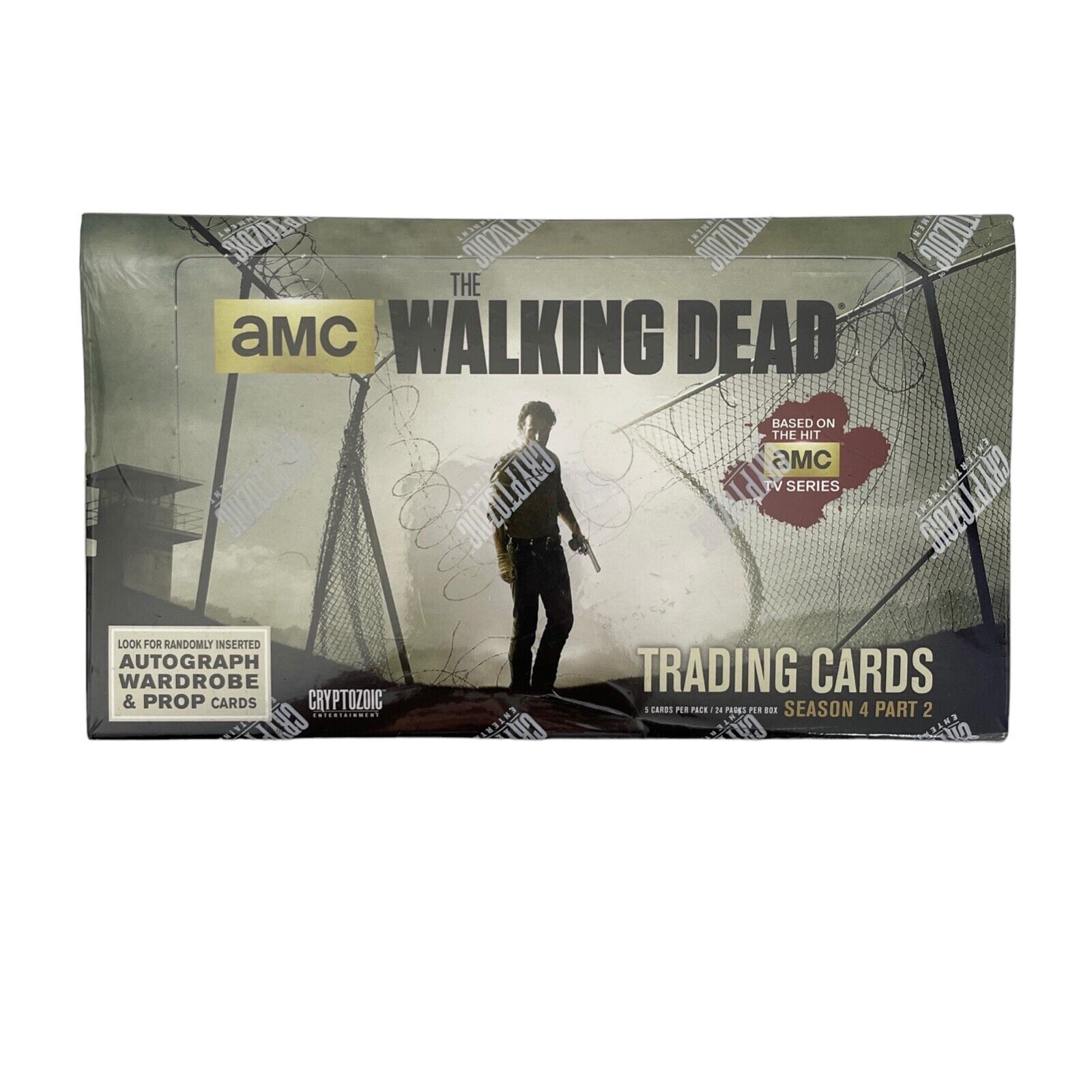 CRYPTOZOIC The Walking Dead Season 4 Part 2 Trading Cards Sealed Hobby Box
