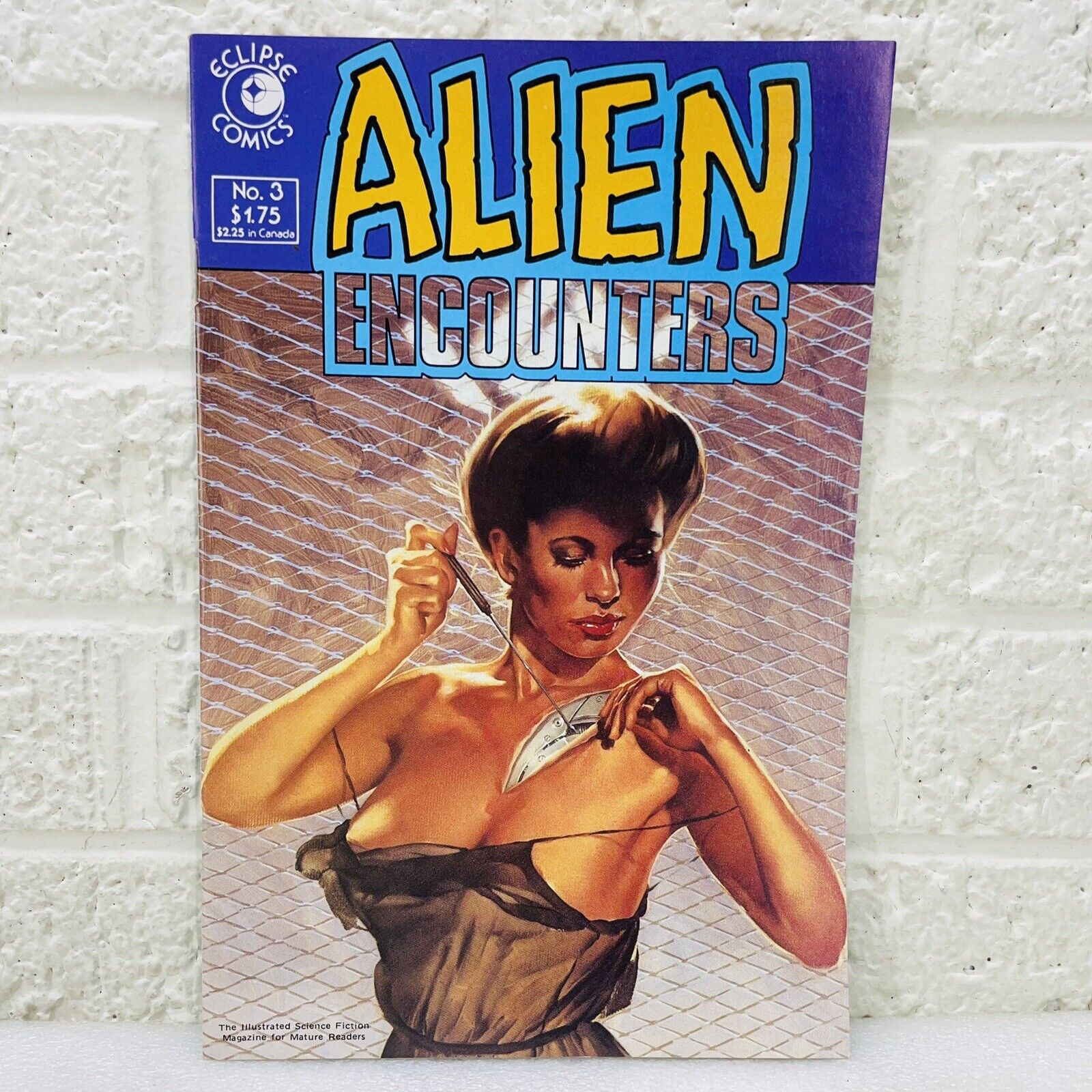 Alien Encounters #3 Eclipse Comics 1985 Mick Austin Cover Mature Sci-Fi • VF/NM‼