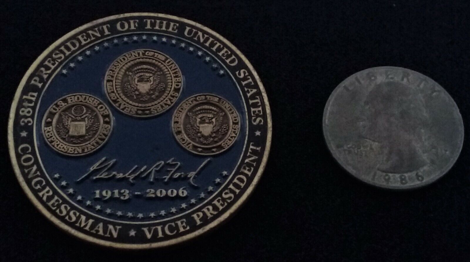 RARE President Ford Foundation White House Congress POTUS VPOTUS Challenge Coin