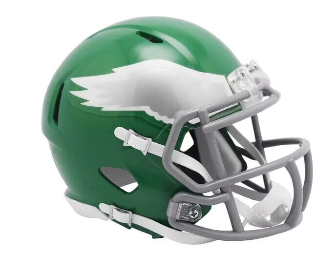 Philadelphia Eagles 2023 Tribute Speed Riddell Mini Helmet New in box