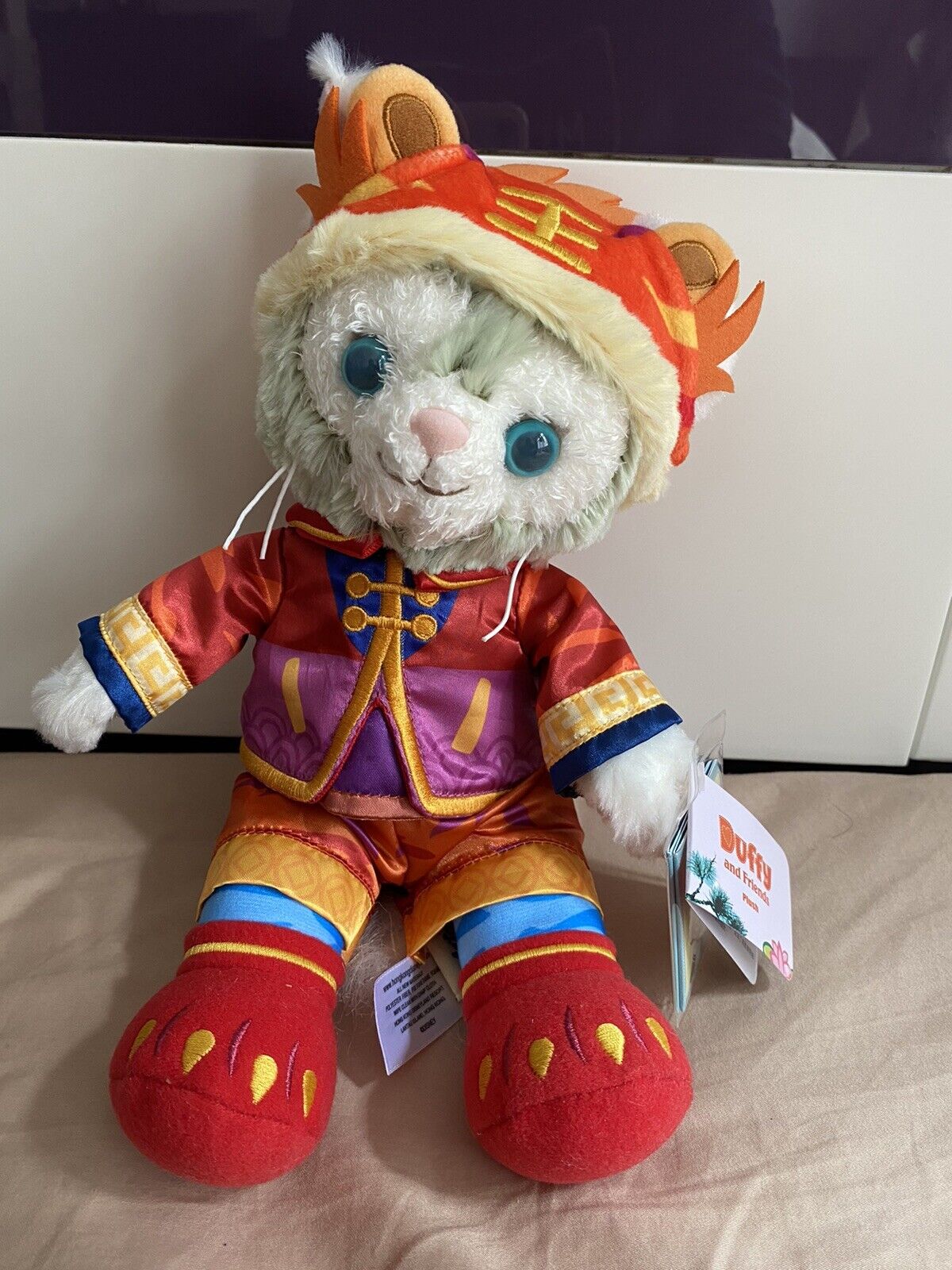 HKDL Hong Kong Disney 2022 CNY Year of Tiger Gelatoni Plush Doll SS Size