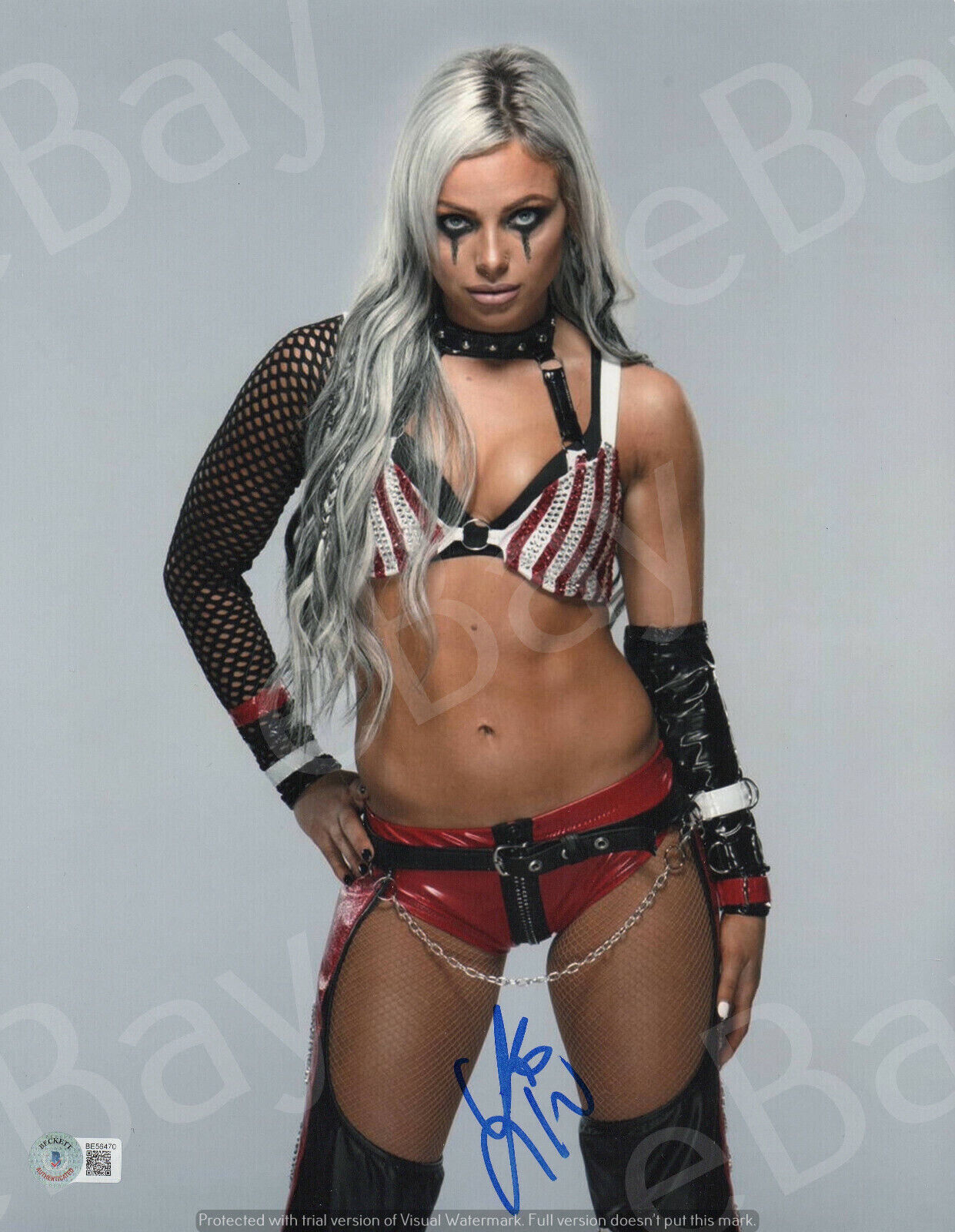 Liv Morgan Sexy Wrestler WWE Diva Glossy 8x10 Signed Photo Reprint RP LM84681
