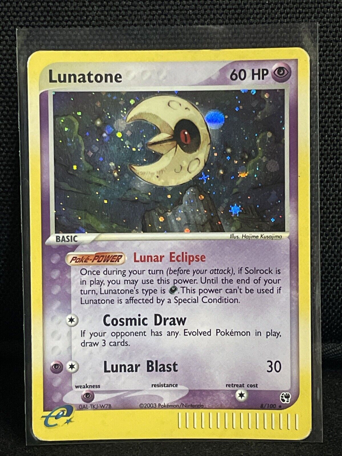 Lunathon - POKEMON CARD - HOLO - EX Sandstorm - Eng - 8/100 - WOTC