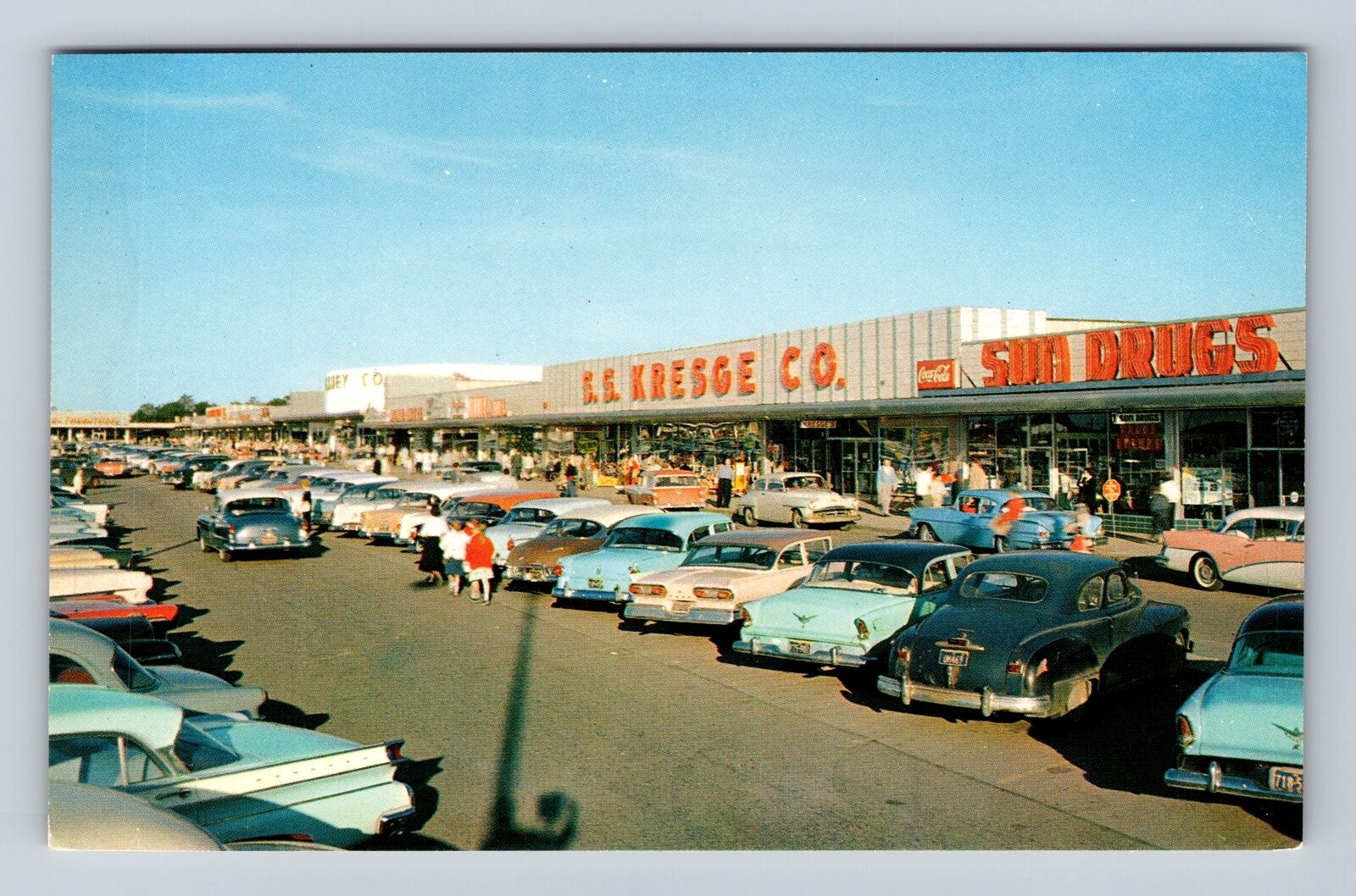 Monroeville PA-Pennsylvania, Grocery Store, Coca-Cola, Vintage Postcard